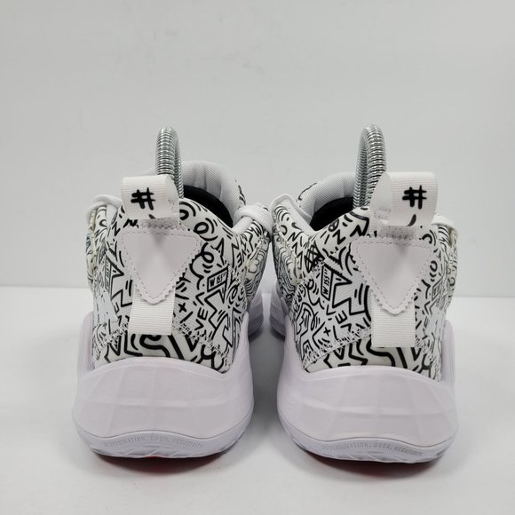 Adidas D.O.N. Issue 3 GCA Men's Black White Basketball Shoes GW3648 US Size 7.5 - Picture 7 of 11